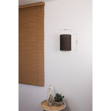 Brilagi - LED fali lámpa BOHO STYLE 1xE27/15W/230V barna