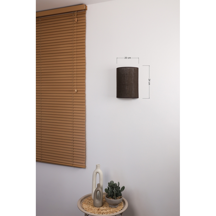 Brilagi - LED fali lámpa BOHO STYLE 1xE27/15W/230V barna