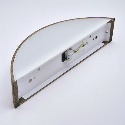 Brilagi - LED fali lámpa CARVALHO 1xE27/15W/230V tölgy dió