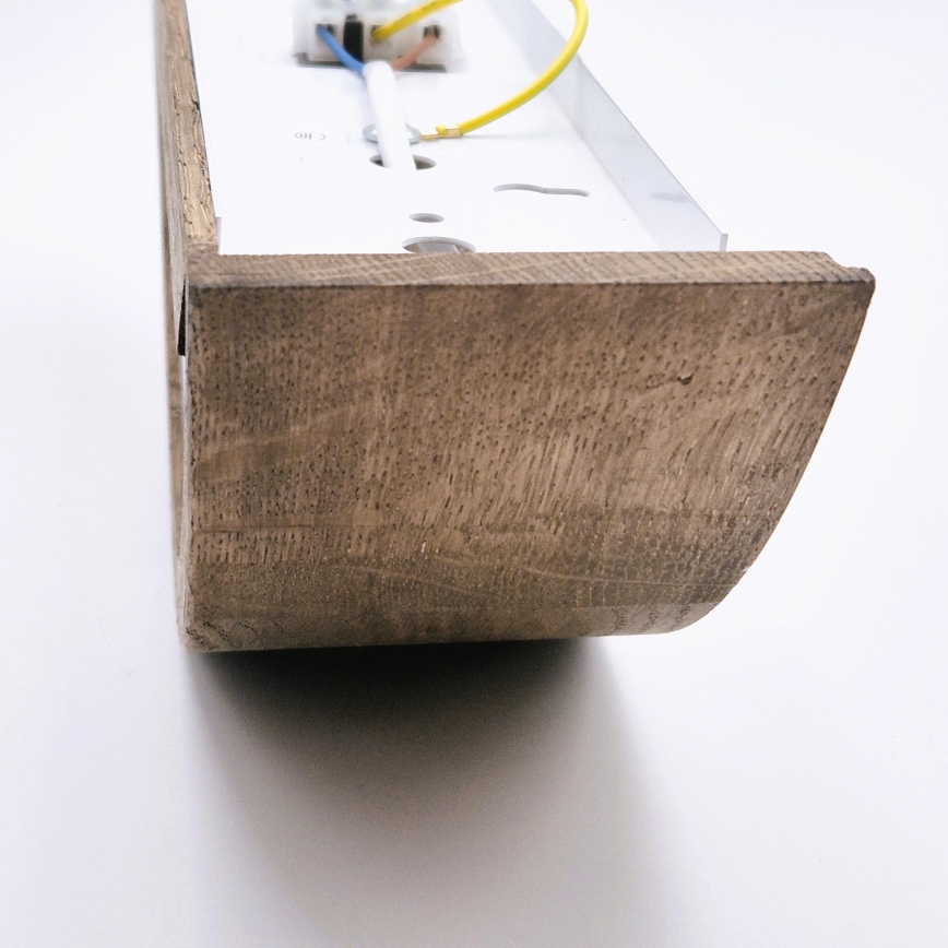 Brilagi - LED Fali lámpa CARVALHO 1xE27/60W/230V tölgy dió