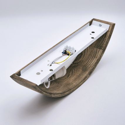 Brilagi - LED Fali lámpa CARVALHO 1xE27/60W/230V tölgy dió