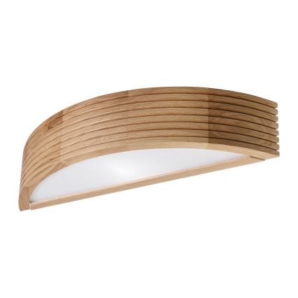 Brilagi - LED fali lámpa CARVALHO MODERN 1xE27/60W/230V tölgy