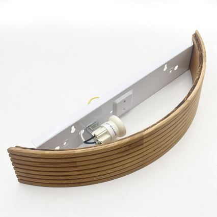 Brilagi - LED fali lámpa CARVALHO MODERN 1xE27/60W/230V tölgy