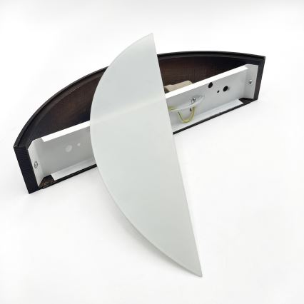 Brilagi - LED fali lámpa CARVALHO SMOKEY 1xE27/60W/230V tölgy