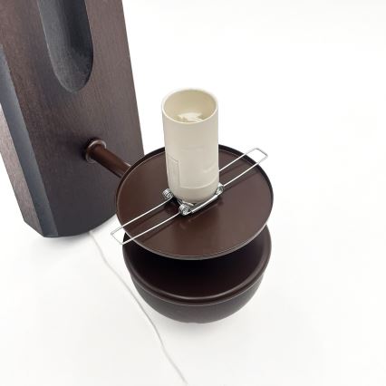 Brilagi - LED Fali lámpa COTTAGE 1xE14/40W/230V bükkfa/barna