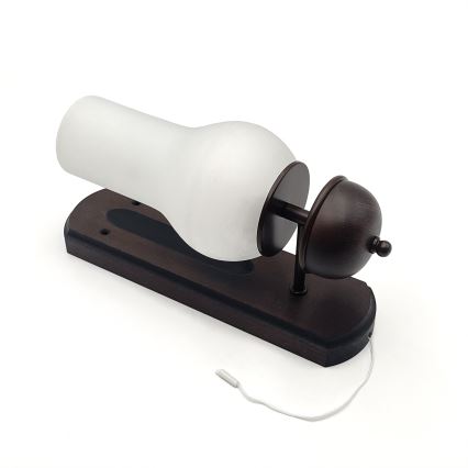 Brilagi - LED Fali lámpa COTTAGE 1xE14/40W/230V bükkfa/fehér