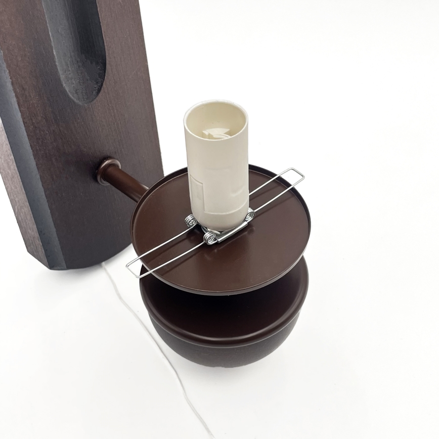 Brilagi - LED Fali lámpa COTTAGE 1xE14/40W/230V bükkfa/fehér