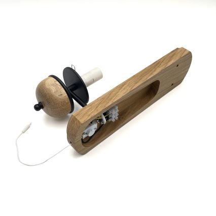 Brilagi - LED Fali lámpa COTTAGE 1xE14/40W/230V tölgy/barna