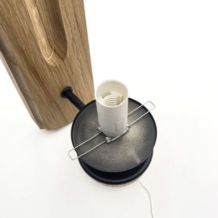 Brilagi - LED Fali lámpa COTTAGE 1xE14/40W/230V tölgy/fehér