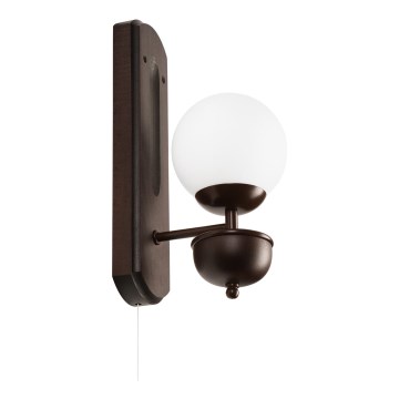 Brilagi - LED Fali lámpa COTTAGE 1xG9/40W/230V bükkfa/fehér