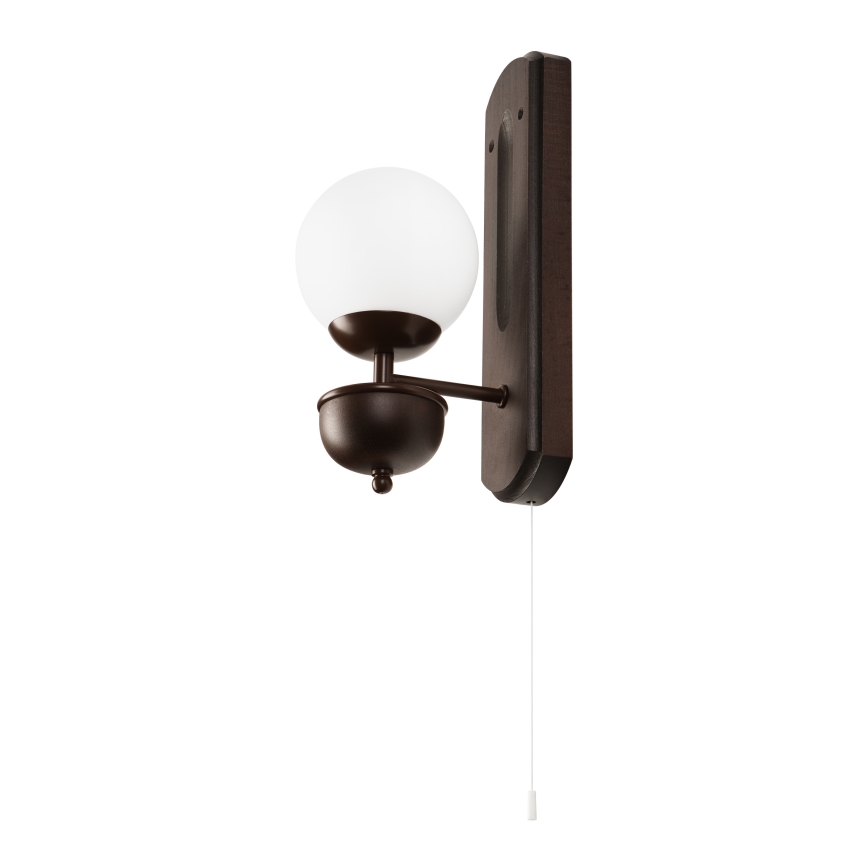 Brilagi - LED Fali lámpa COTTAGE 1xG9/40W/230V bükkfa/fehér