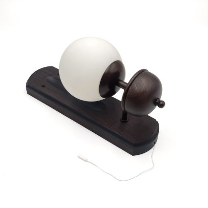 Brilagi - LED Fali lámpa COTTAGE 1xG9/40W/230V bükkfa/fehér