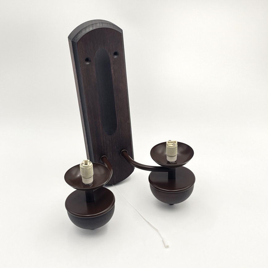 Brilagi - LED Fali lámpa COTTAGE 2xG9/40W/230V bükkfa/fehér