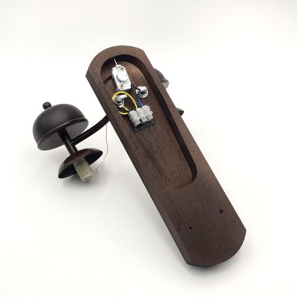 Brilagi - LED Fali lámpa COTTAGE 2xG9/40W/230V bükkfa/fehér