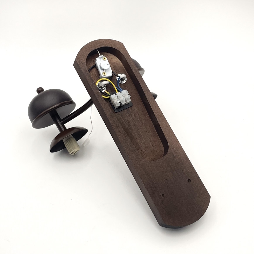 Brilagi - LED Fali lámpa COTTAGE 2xG9/40W/230V bükkfa/fehér