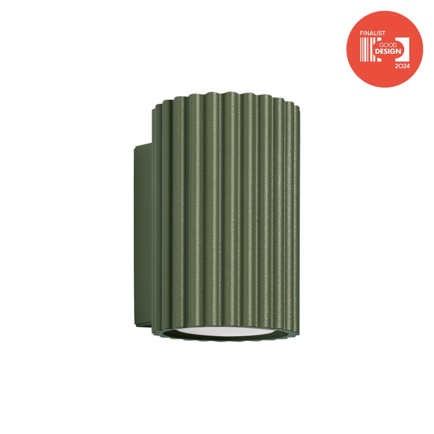 Brilagi - LED fali lámpa CRESTO 1xGU10/10W/230V 10 cm zöld