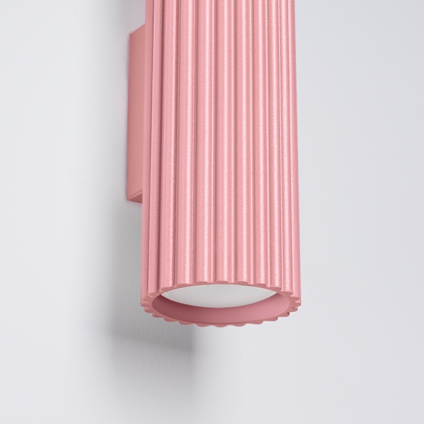 Brilagi - LED fali lámpa CRESTO 2xGU10/10W/230V 20 cm rózsaszín