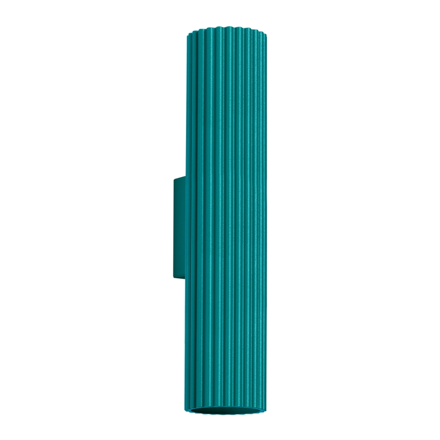 Brilagi - LED fali lámpa CRESTO 2xGU10/10W/230V 30 cm türkiz
