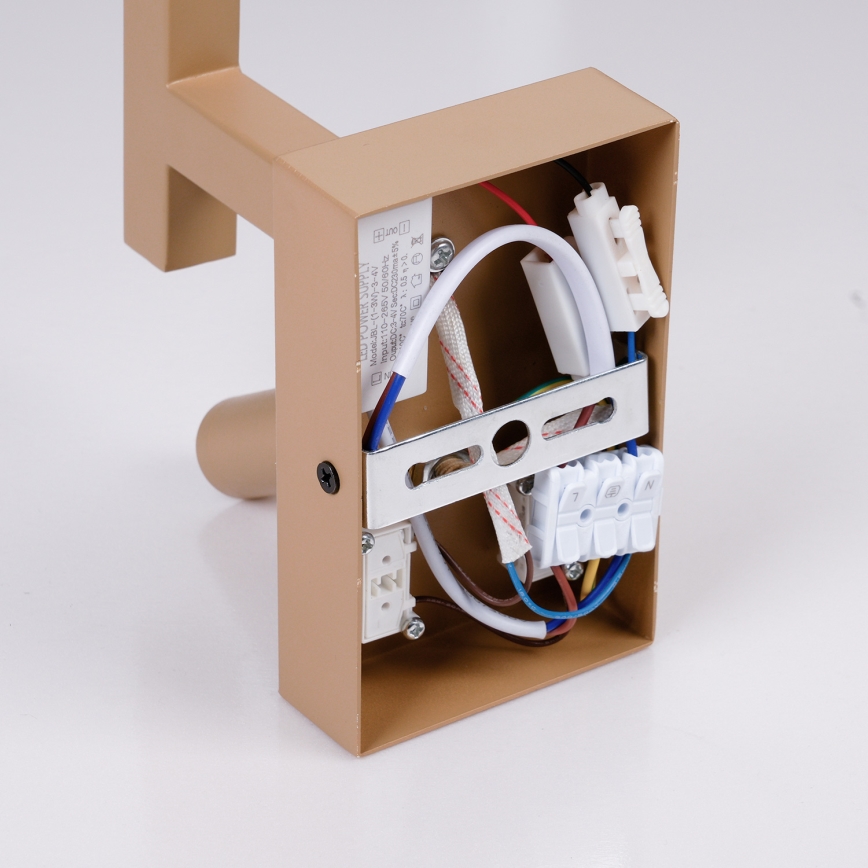 Brilagi - LED Fali lámpa DEYA 1xE14/40W/230V + LED/3W len/arany