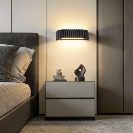 Brilagi - LED fali lámpatest FALCON MODERN LED/10W/230V 30 cm 3000/4500/6000K fekete
