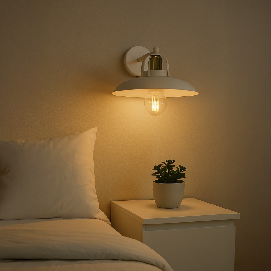 Brilagi - LED Fali lámpa FLAMENGO 1xE27/60W/230V fehér