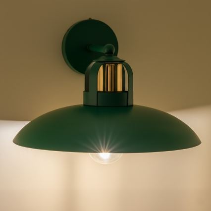 Brilagi - LED Fali lámpa FLAMENGO 1xE27/60W/230V zöld