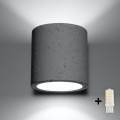 Brilagi -  LED fali lámpa FRIDA 1xG9/3,5W/230V beton