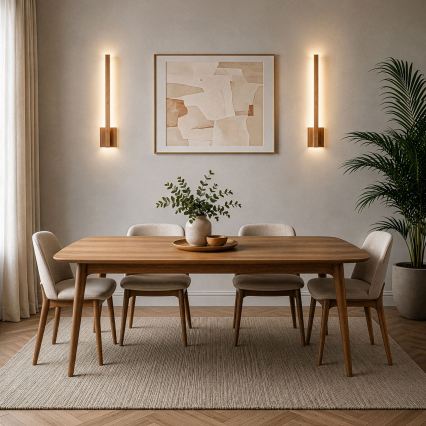 BRILAGI - LED Fali lámpa GARDALINE LED/90W/230V 100 cm tölgy
