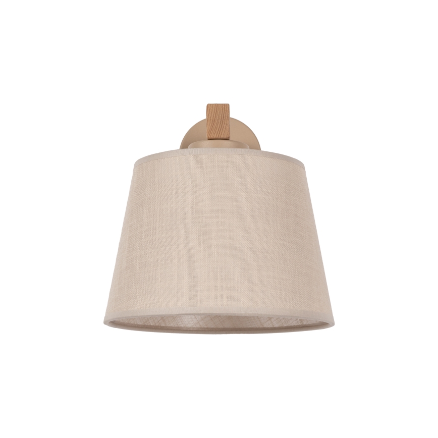 BRILAGI - LED fali lámpa LATTE SABIA 1xE27/15W/230V fenyő/bézs