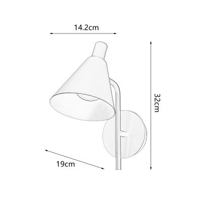 Brilagi - LED Fali lámpa LUCERA LED/3W/230V fehér