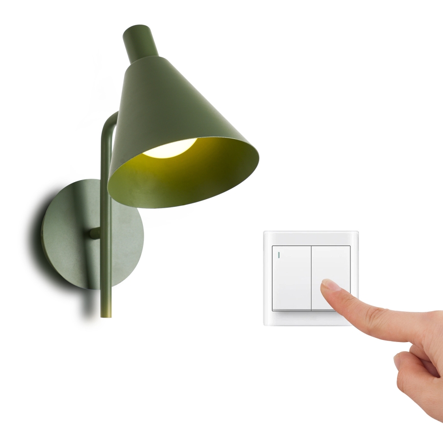 Brilagi - LED Fali lámpa LUCERA LED/3W/230V zöld