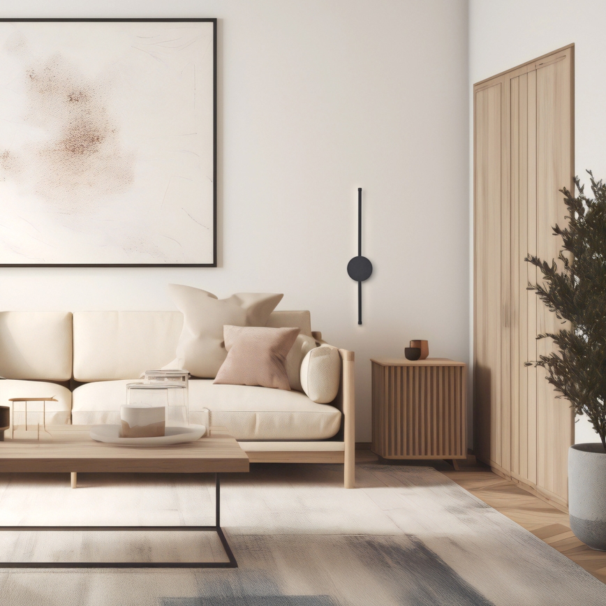 Brilagi - LED Fali lámpa LUGO DUE LED/9W/230V fekete