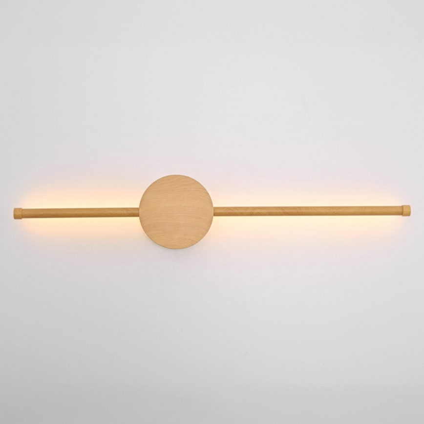 Brilagi - LED Fali lámpa LUGO DUE LED/9W/230V tölgy dekor