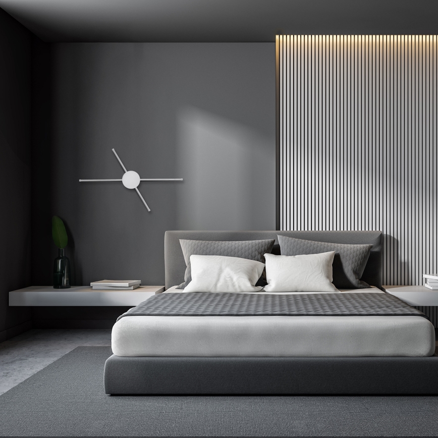 Brilagi - LED Fali lámpa LUGO QUATTRO LED/16W/230V fehér