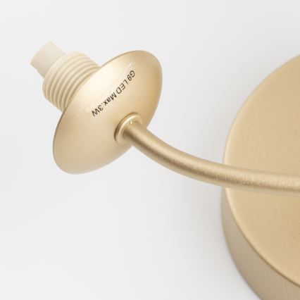 Brilagi - LED Fali lámpa MISTEL 3xG9/3W/230V arany/fehér