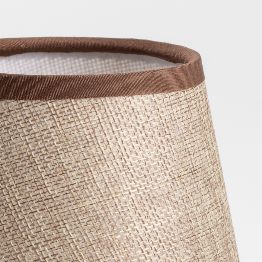 Brilagi - LED Rugalmas fali lámpa NUBILA 1xE27/25W/230V + LED/3W fekete/barna