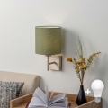 BRILAGI - LED fali lámpa NUBILA 1xE27/60W/230V matt króm/zöld