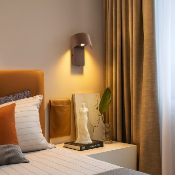 Brilagi - LED Fali lámpa VASTO LED/3W/230V barna