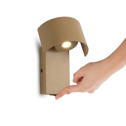 Brilagi - LED fali lámpa VASTO LED/3W/230V bézs