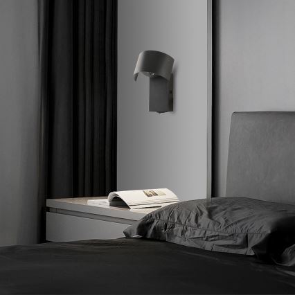 Brilagi - LED Fali lámpa VASTO LED/3W/230V fekete