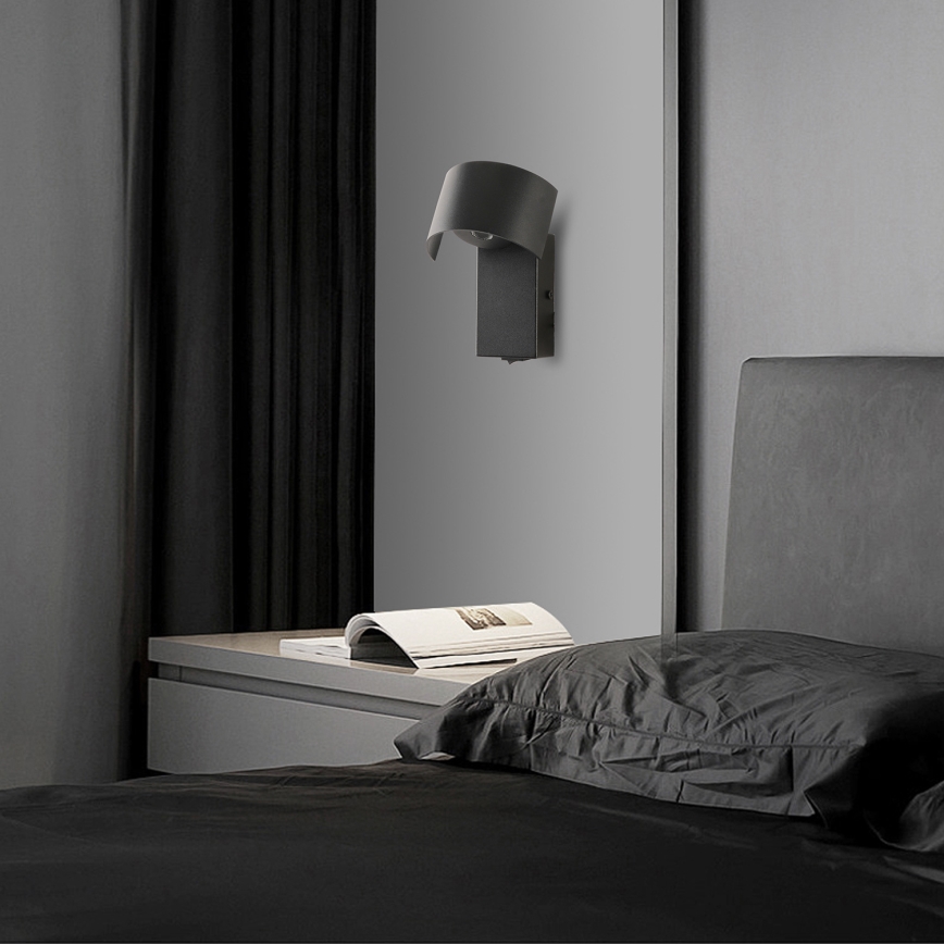 Brilagi - LED Fali lámpa VASTO LED/3W/230V fekete