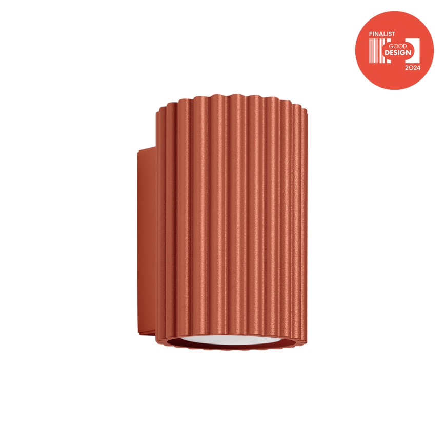 Brilagi - LED fali lámpatest CRESTO 1xGU10/10W/230V 10 cm piros