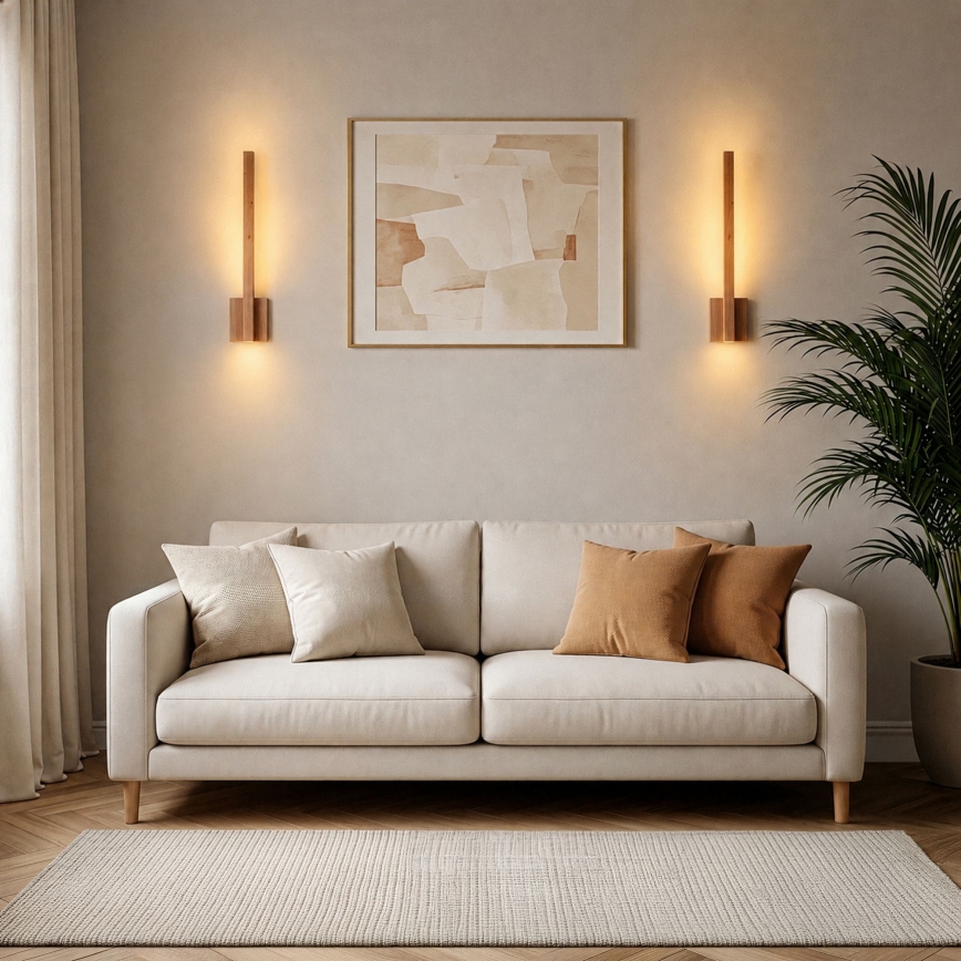 BRILAGI - LED fali lámpatest GARDALINE LED/90W/230V 60 cm dub
