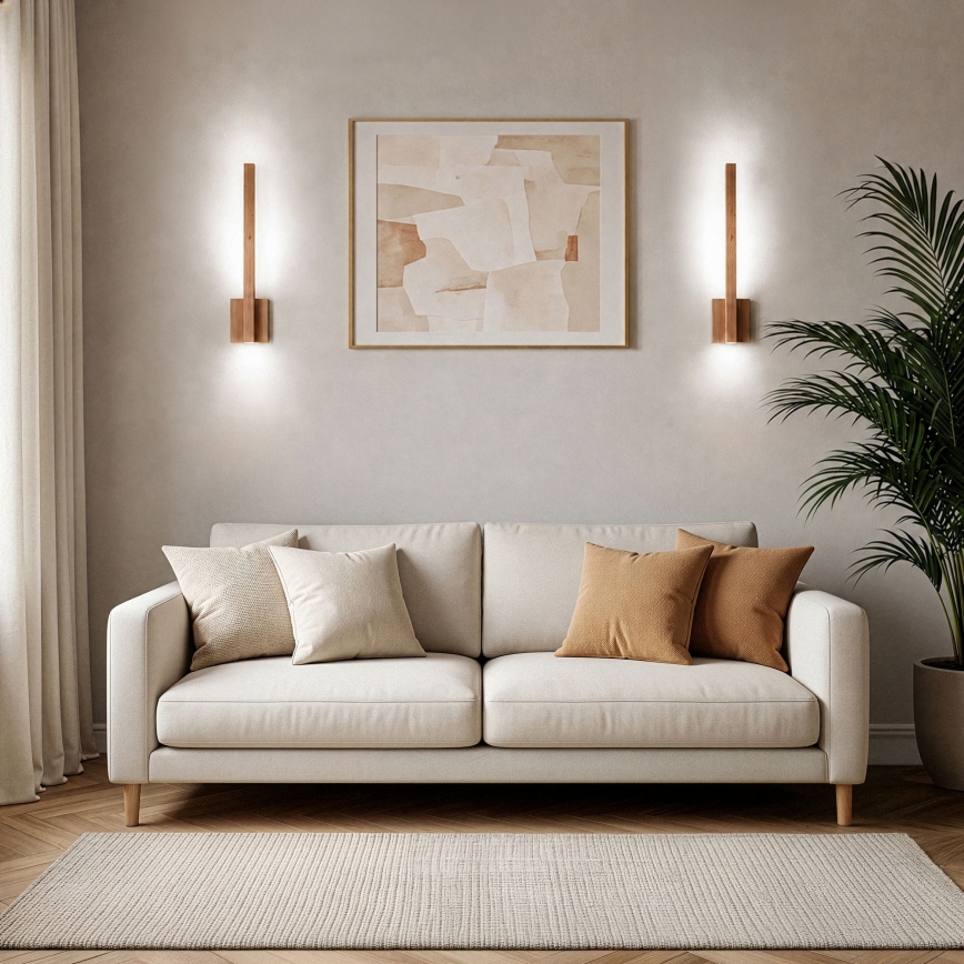 BRILAGI - LED fali lámpatest GARDALINE LED/90W/230V 60 cm dub