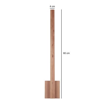 BRILAGI - LED fali lámpatest GARDALINE LED/90W/230V 60 cm dub