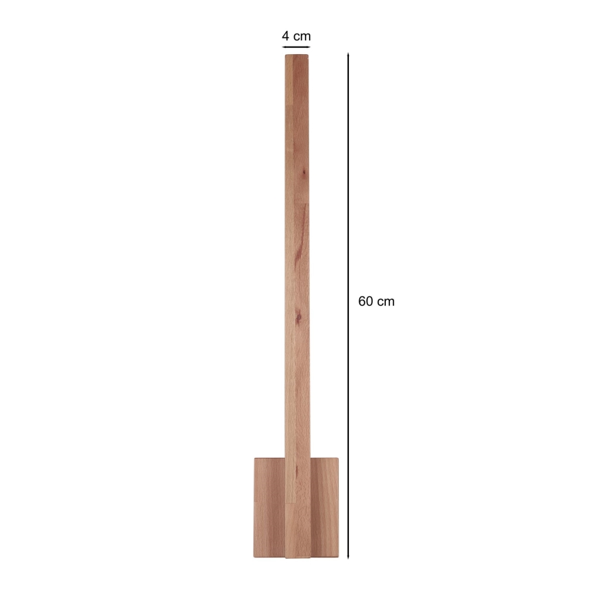 BRILAGI - LED fali lámpatest GARDALINE LED/90W/230V 60 cm dub