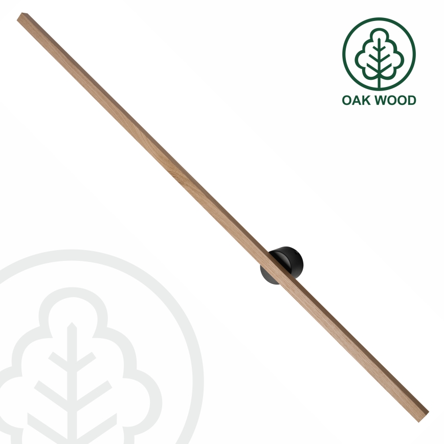 Brilagi - LED fali lámpatest WOODY LINE/7W/230V 4000K 60 cm tölgy