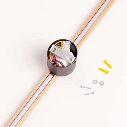 Brilagi - LED fali lámpatest WOODY LINE/7W/230V 4000K 60 cm tölgy