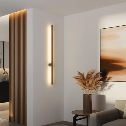 Brilagi - LED fali lámpatest WOODY LINE LED/7W/230V 4000K 60 cm tölgy cseresznye