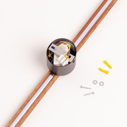 Brilagi - LED fali lámpatest WOODY LINE LED/7W/230V 4000K 60 cm tölgy cseresznye